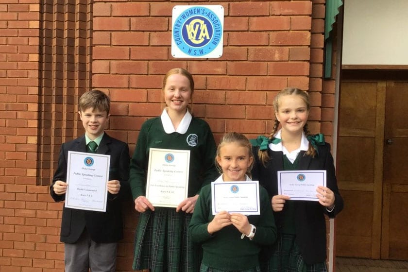 CWA Public Speaking Competition in Trundle