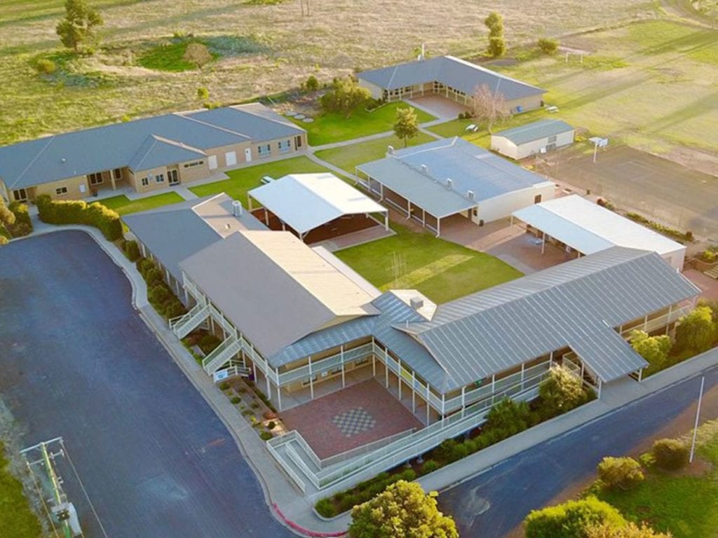 Parkes Christian School aerial shot