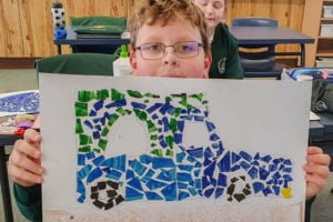 Mosaic Patterns with Year 5 and 6
